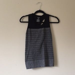 ♡ Grey and Black Athletic Tank ♡